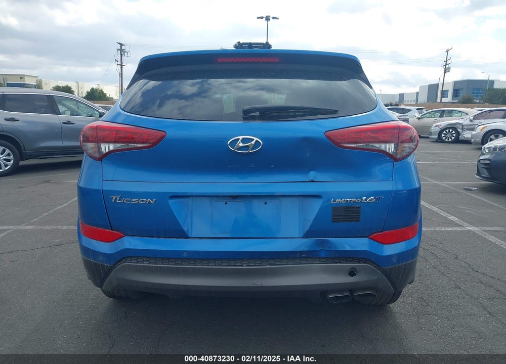 2016 HYUNDAI TUCSON LIMITED VIN: KM8J33A24GU203842