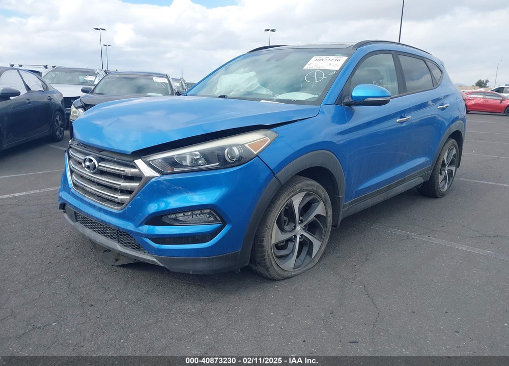 2016 HYUNDAI TUCSON LIMITED VIN: KM8J33A24GU203842