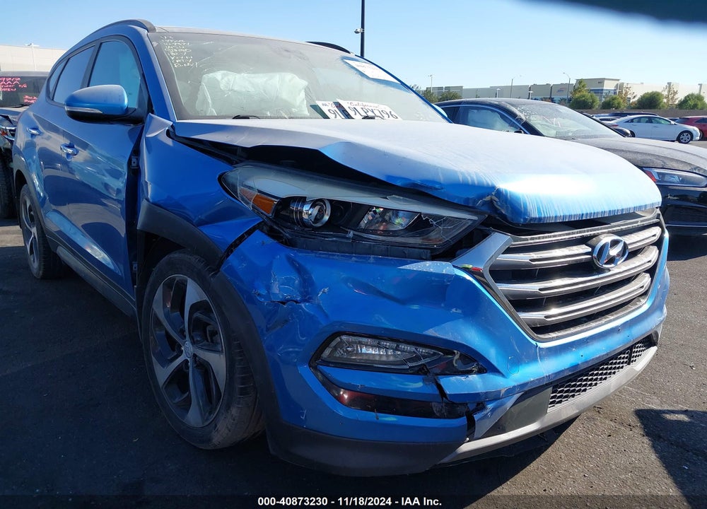 2016 HYUNDAI TUCSON LIMITED VIN: KM8J33A24GU203842