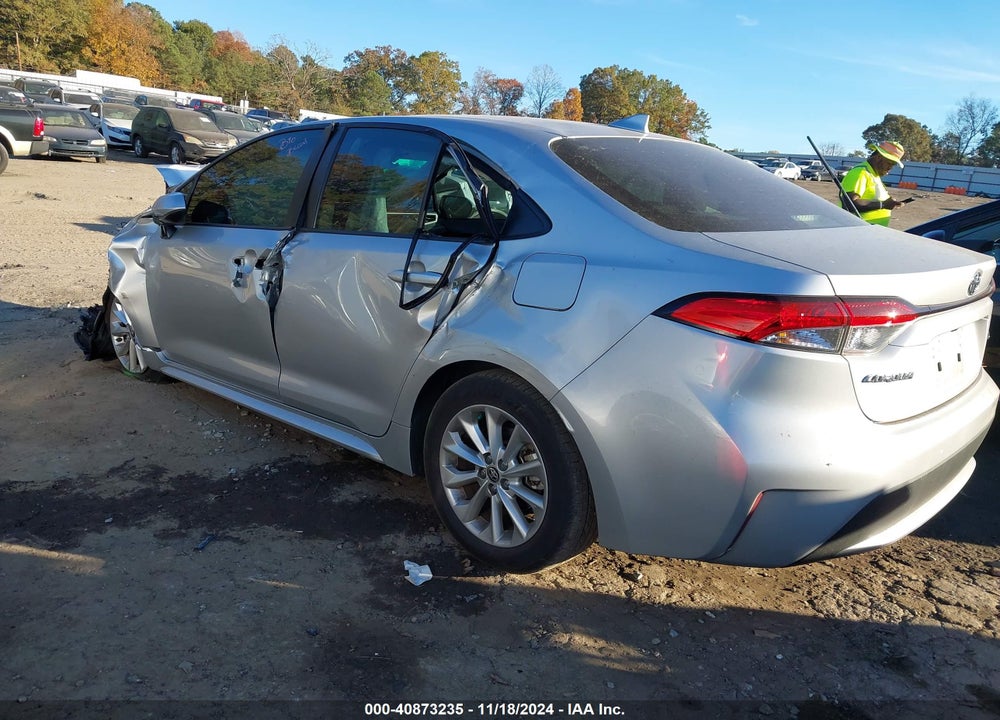 2022 TOYOTA COROLLA LE VIN: JTDVPMAE5NJ221999