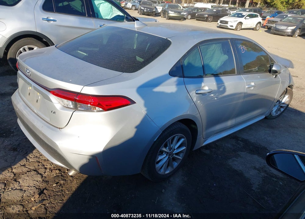 2022 TOYOTA COROLLA LE VIN: JTDVPMAE5NJ221999