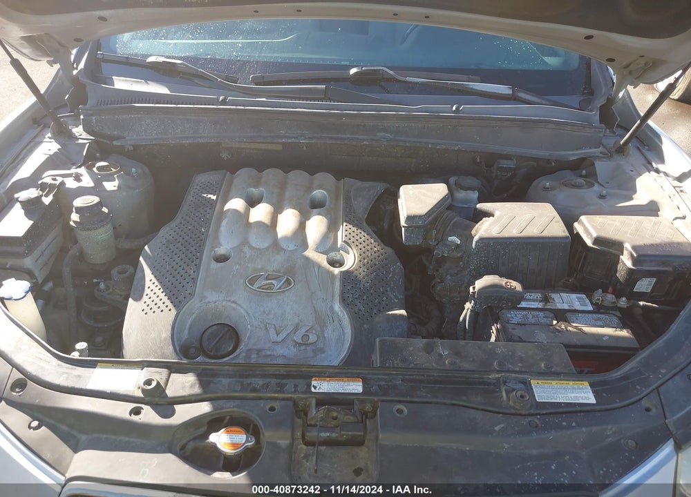 2007 HYUNDAI SANTA FE GLS VIN: 5NMSG13D27H052006