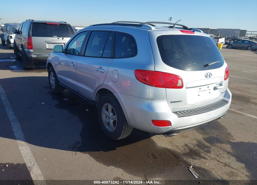 2007 HYUNDAI SANTA FE GLS VIN: 5NMSG13D27H052006