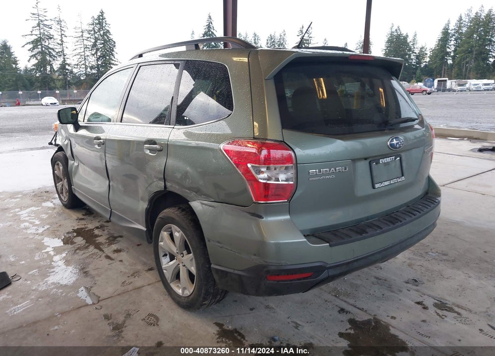 2015 SUBARU FORESTER 2.5I LIMITED VIN: JF2SJAHC5FH581310