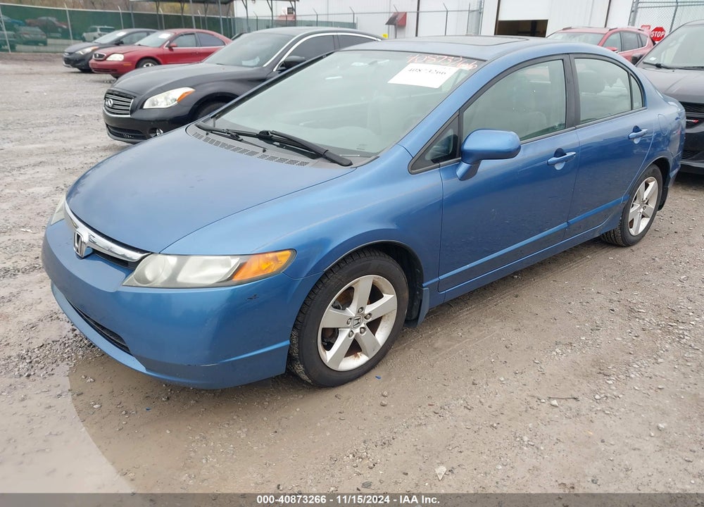 2007 HONDA CIVIC EX VIN: 1HGFA15867L108466