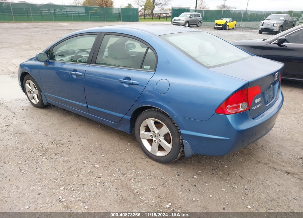 2007 HONDA CIVIC EX VIN: 1HGFA15867L108466