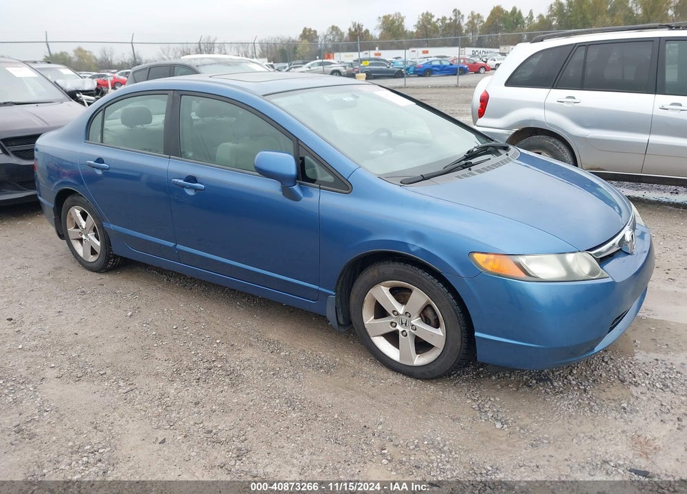 2007 HONDA CIVIC EX VIN: 1HGFA15867L108466