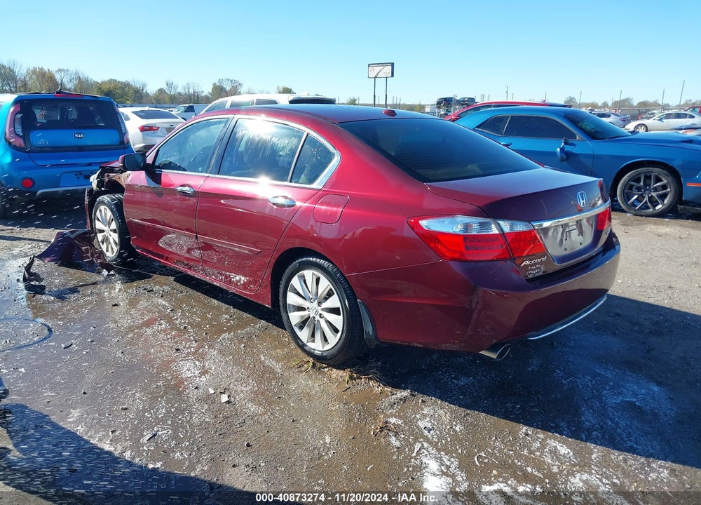 2013 HONDA ACCORD EX-L V-6 VIN: 1HGCR3F85DA038472