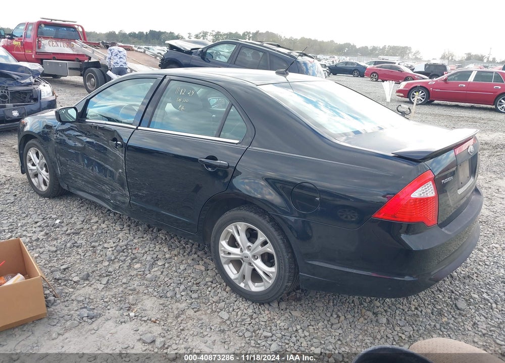 2012 FORD FUSION SE VIN: 3FAHP0HA2CR113406