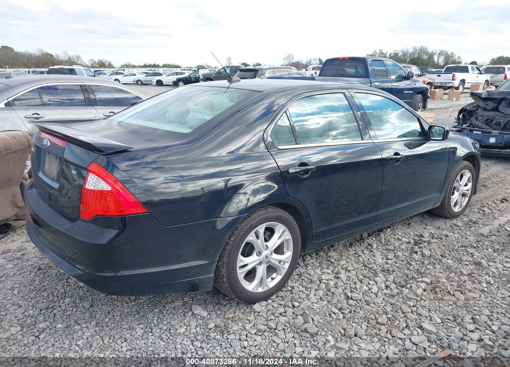 2012 FORD FUSION SE VIN: 3FAHP0HA2CR113406