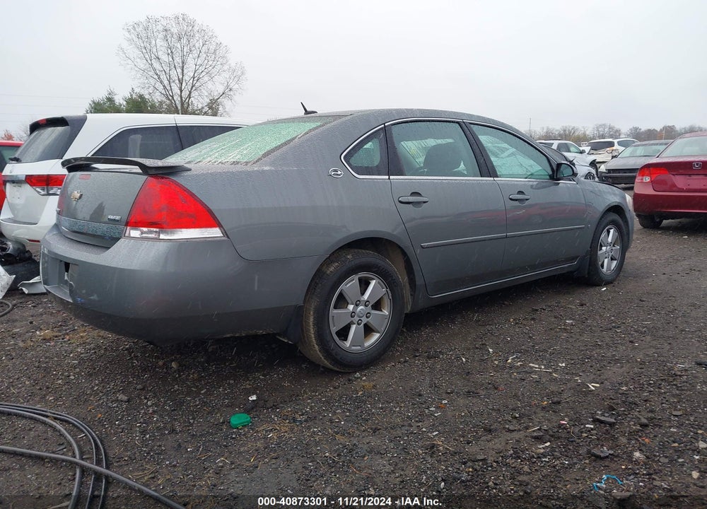 2007 CHEVROLET IMPALA LT VIN: 2G1WT58K479332374