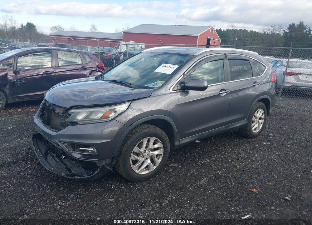2016 HONDA CR-V EX-L VIN: 2HKRM4H76GH697398