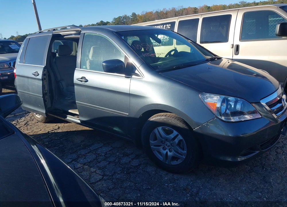 2005 HONDA ODYSSEY EX VIN: 5FNRL38475B412190