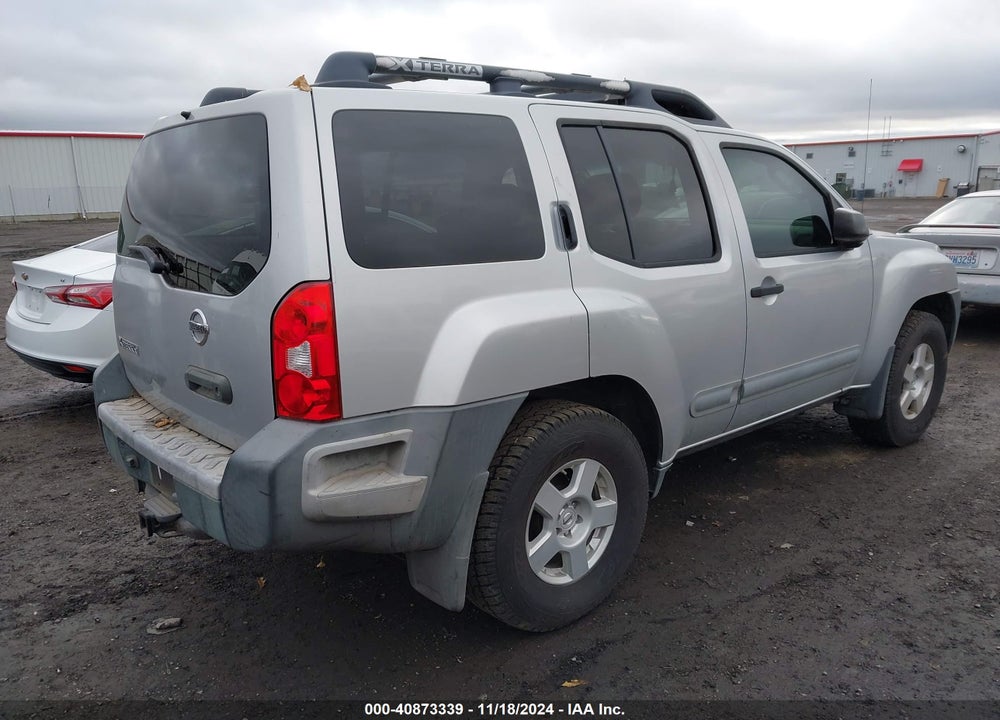 2006 NISSAN XTERRA S VIN: 5N1AN08W86C543534