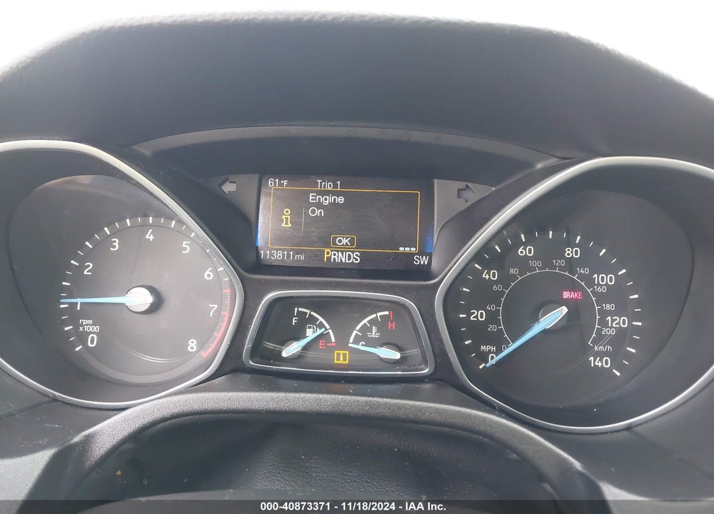 2016 FORD FOCUS SE VIN: 1FADP3FE9GL237327