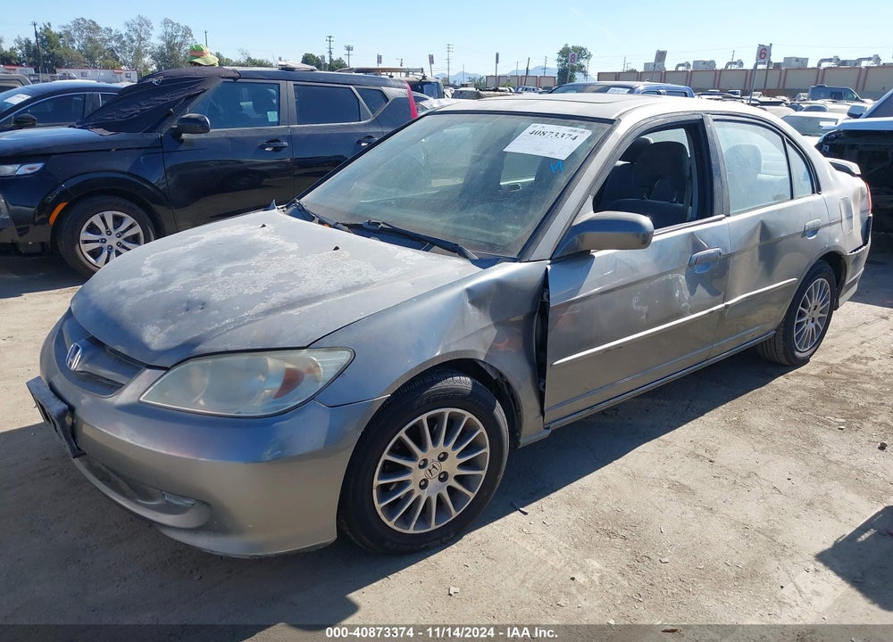 2005 HONDA CIVIC EX VIN: 2HGES26705H617631