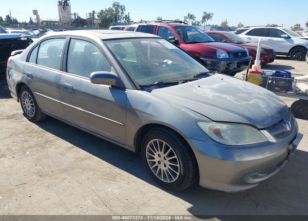2005 HONDA CIVIC EX VIN: 2HGES26705H617631