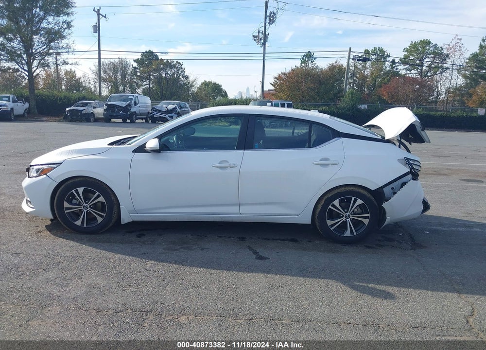 2020 NISSAN SENTRA SV XTRONIC CVT VIN: 3N1AB8CV3LY266906