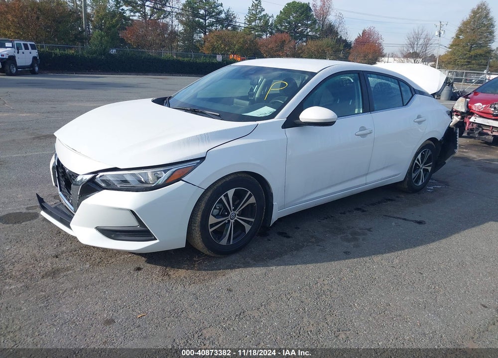 2020 NISSAN SENTRA SV XTRONIC CVT VIN: 3N1AB8CV3LY266906