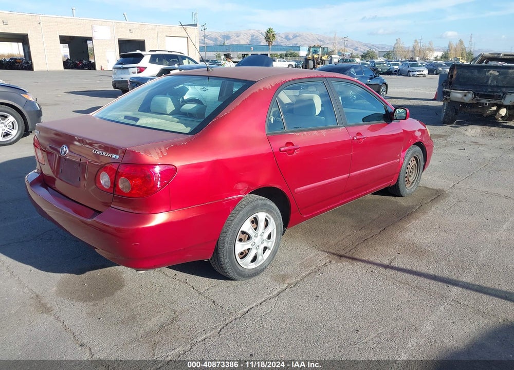 2007 TOYOTA COROLLA LE VIN: 1NXBR32E77Z833558