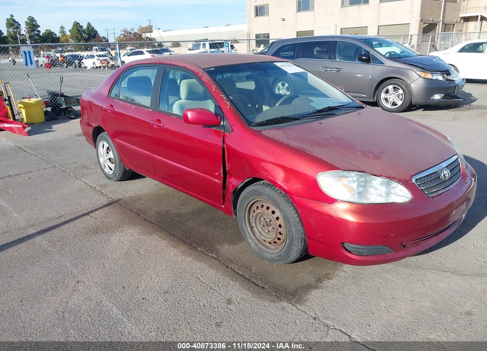 2007 TOYOTA COROLLA LE VIN: 1NXBR32E77Z833558