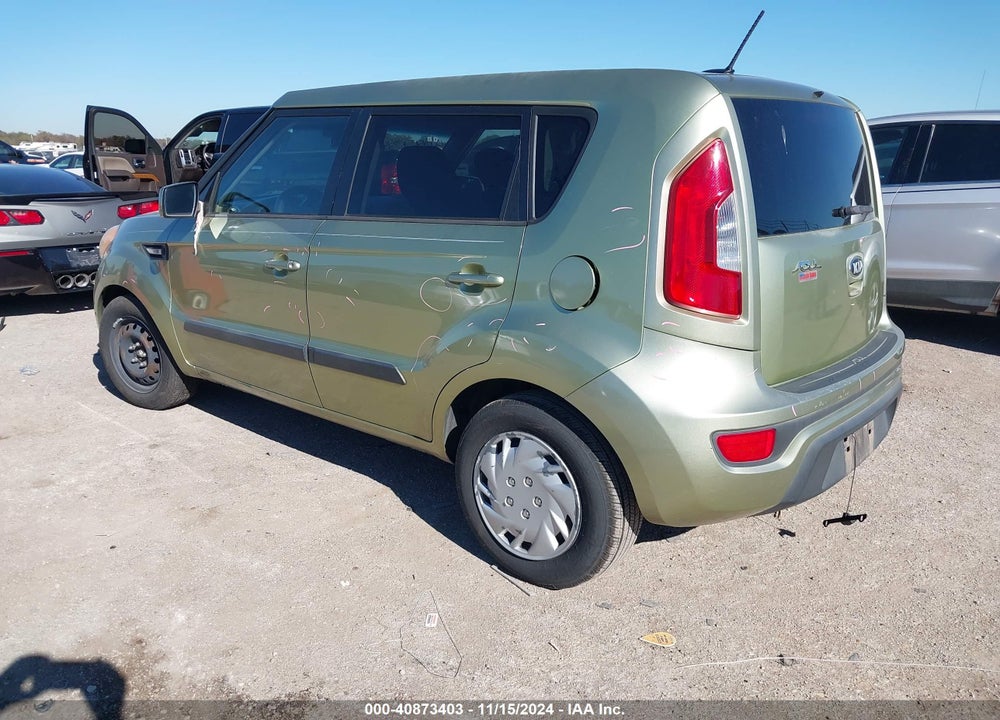 2013 KIA SOUL VIN: KNDJT2A59D7516503