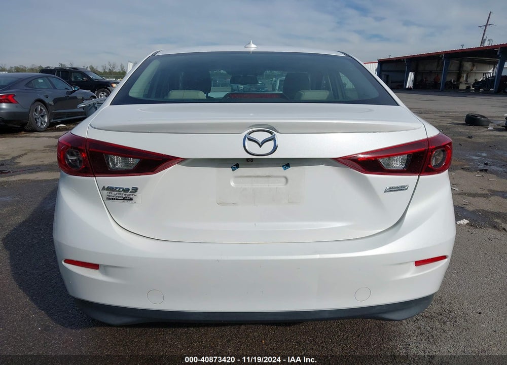 2016 MAZDA 3 I TOURING VIN: 3MZBM1W73GM267533