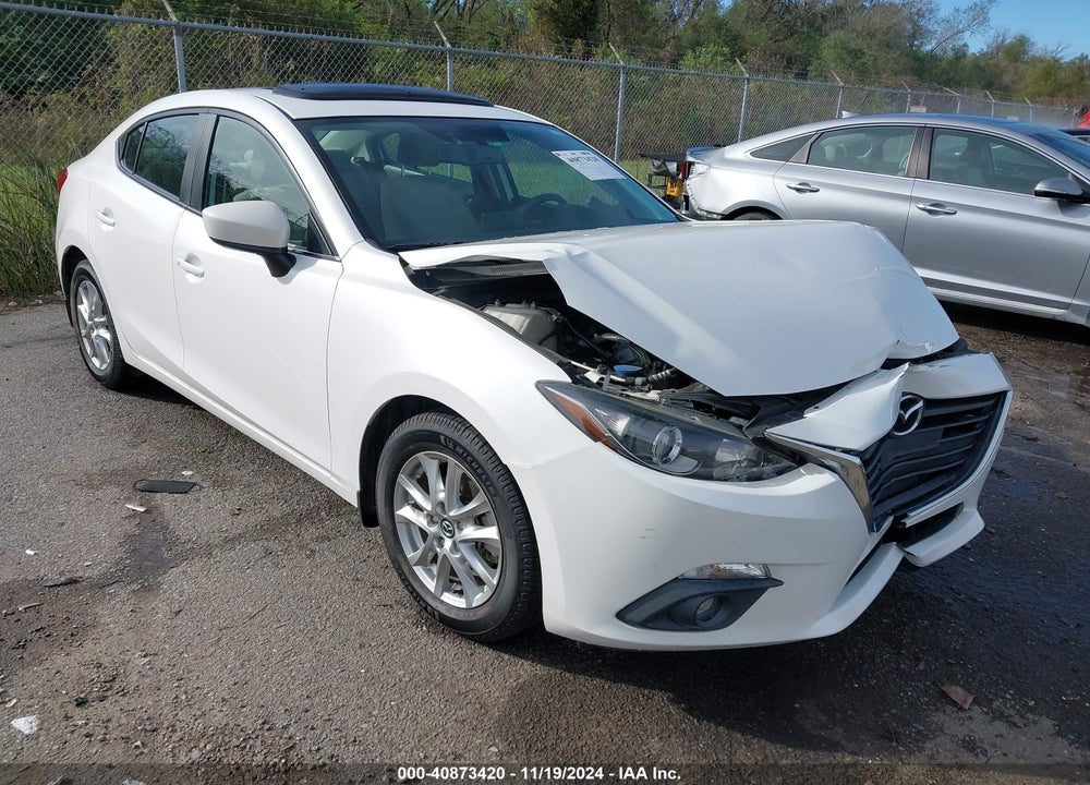 2016 MAZDA 3 I TOURING VIN: 3MZBM1W73GM267533