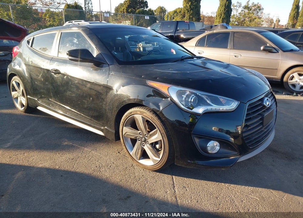 2015 HYUNDAI VELOSTER TURBO VIN: KMHTC6AE6FU231824