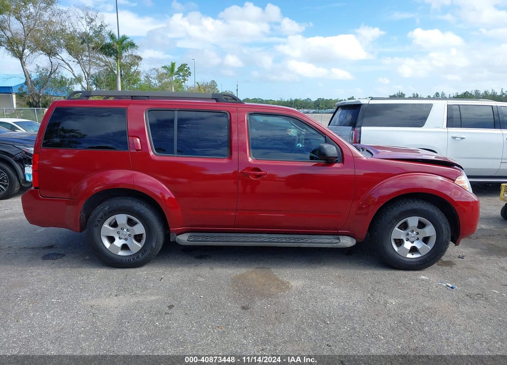 2010 NISSAN PATHFINDER S FE+ VIN: 5N1AR1NN6AC617189