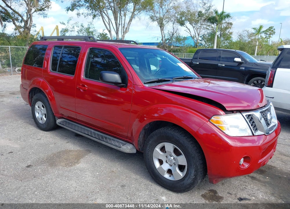 2010 NISSAN PATHFINDER S FE+ VIN: 5N1AR1NN6AC617189