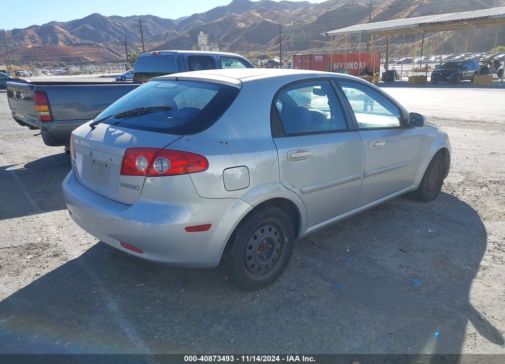 2008 SUZUKI RENO VIN: KL5JD66Z28K891013