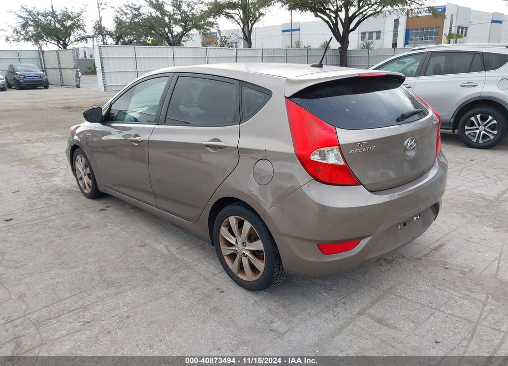 2014 HYUNDAI ACCENT SE VIN: KMHCU5AE3EU173368