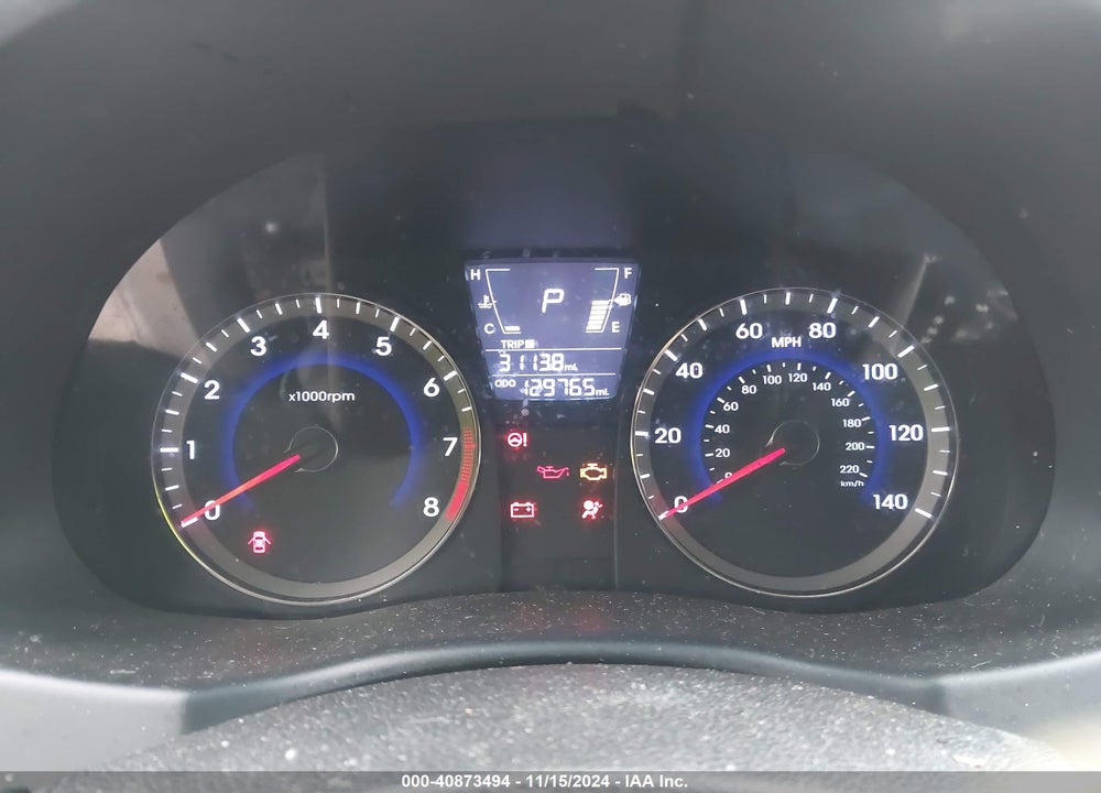 2014 HYUNDAI ACCENT SE VIN: KMHCU5AE3EU173368
