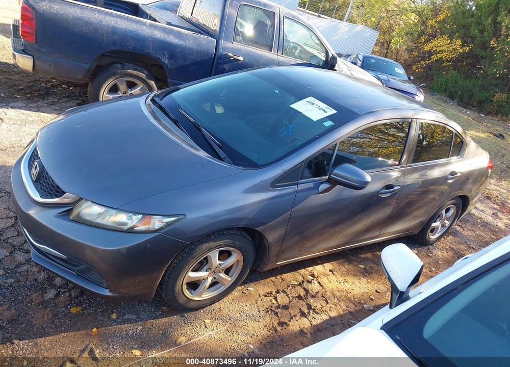 2014 HONDA CIVIC NATURAL GAS VIN: 19XFB5F59EE000033