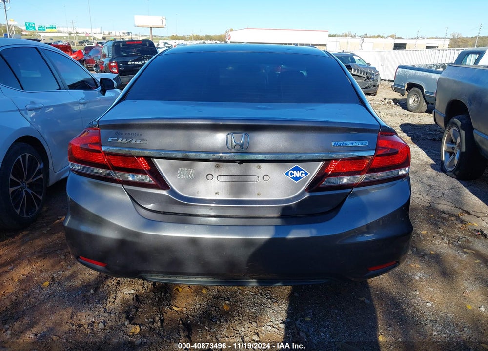 2014 HONDA CIVIC NATURAL GAS VIN: 19XFB5F59EE000033