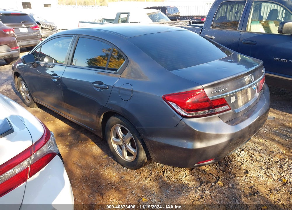 2014 HONDA CIVIC NATURAL GAS VIN: 19XFB5F59EE000033
