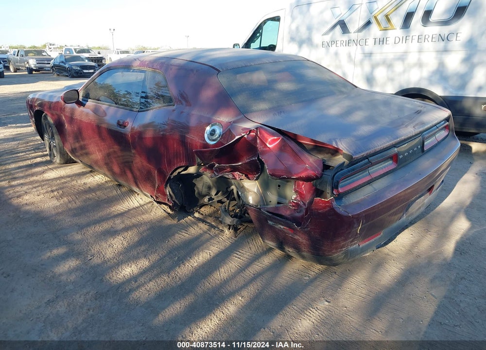 2017 DODGE CHALLENGER SXT VIN: 2C3CDZAG3HH502160