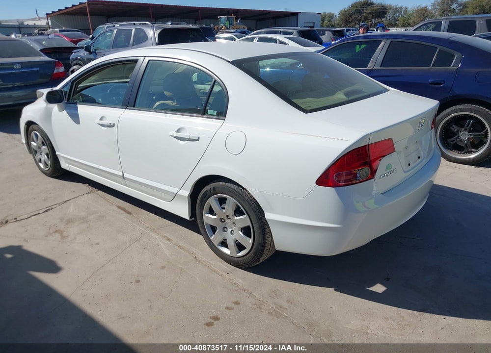 2008 HONDA CIVIC LX VIN: 1HGFA165X8L056183