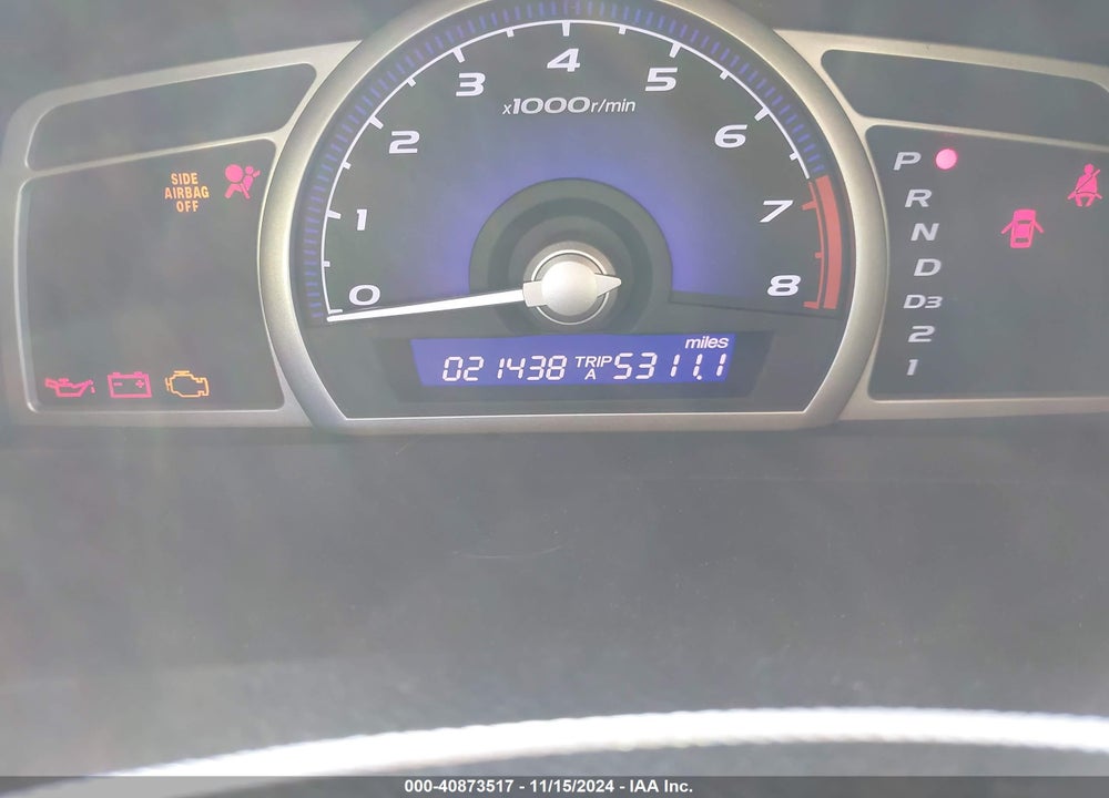 2008 HONDA CIVIC LX VIN: 1HGFA165X8L056183