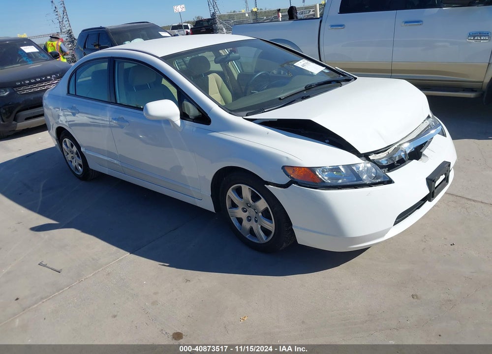 2008 HONDA CIVIC LX VIN: 1HGFA165X8L056183