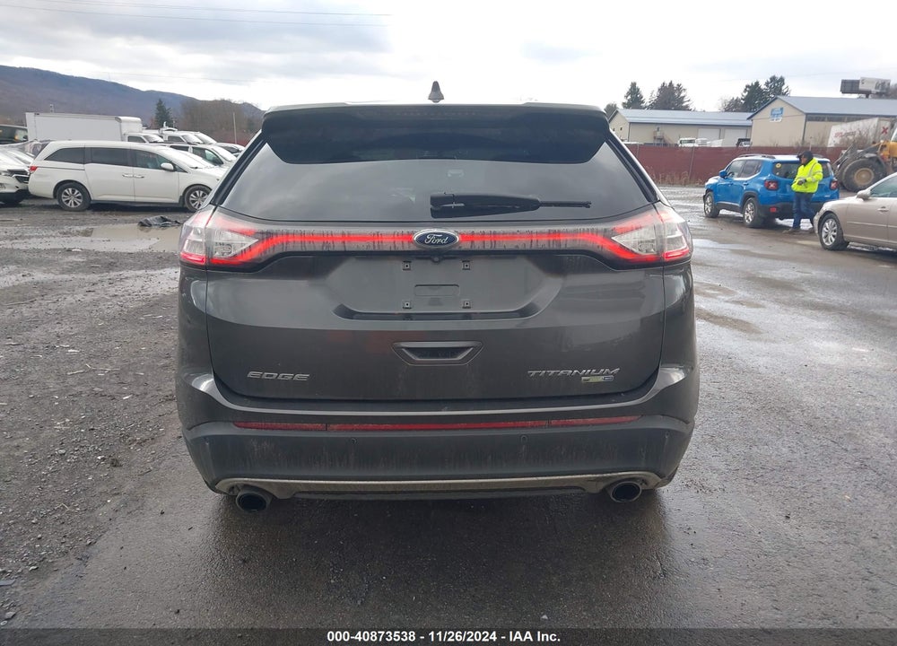 2018 FORD EDGE TITANIUM VIN: 2FMPK4K98JBB63955