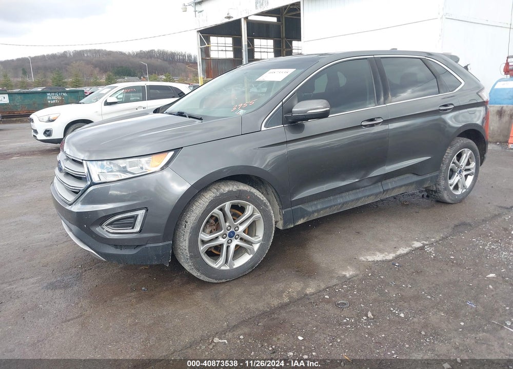 2018 FORD EDGE TITANIUM VIN: 2FMPK4K98JBB63955