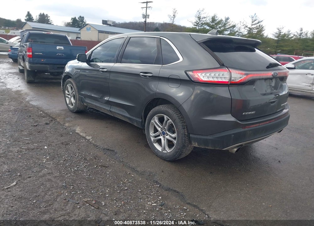 2018 FORD EDGE TITANIUM VIN: 2FMPK4K98JBB63955