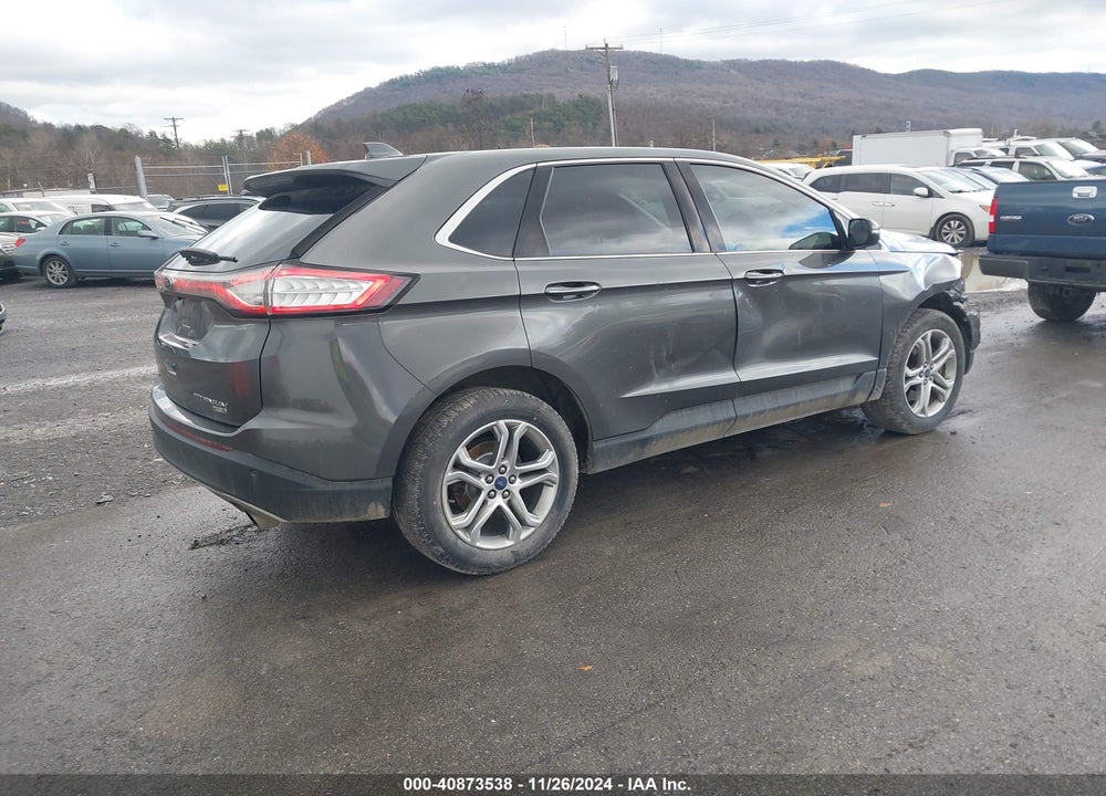 2018 FORD EDGE TITANIUM VIN: 2FMPK4K98JBB63955