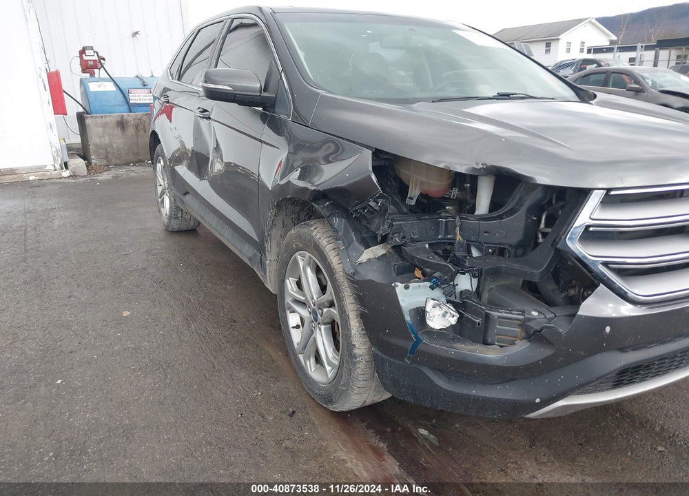 2018 FORD EDGE TITANIUM VIN: 2FMPK4K98JBB63955