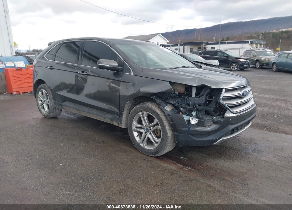 2018 FORD EDGE TITANIUM VIN: 2FMPK4K98JBB63955