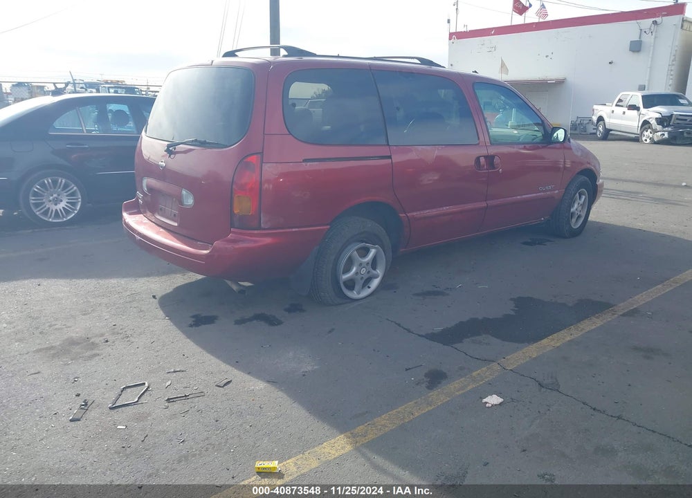 1999 NISSAN QUEST GLE/GXE/SE VIN: 4N2XN11T3XD837646