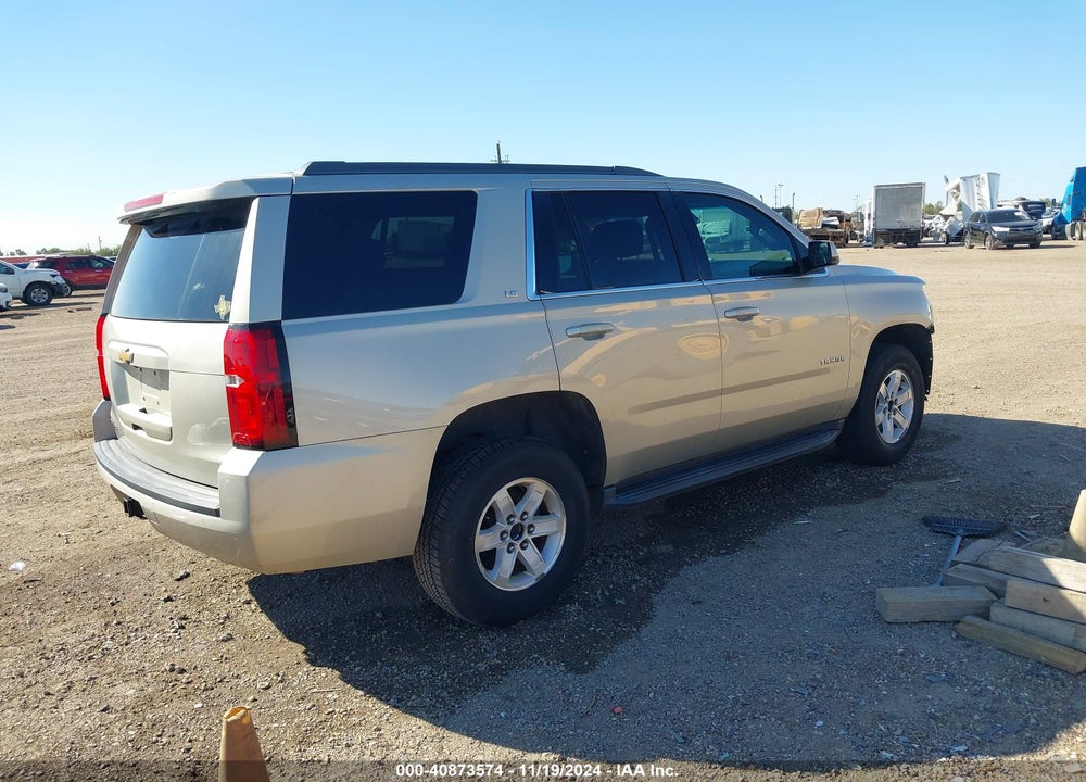 2016 CHEVROLET TAHOE LS VIN: 1GNSCAKC6GR358813