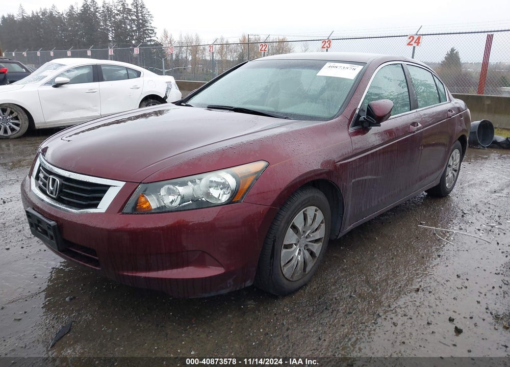 2010 HONDA ACCORD 2.4 LX VIN: 1HGCP2F34AA105661